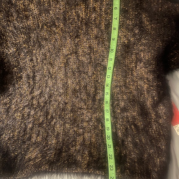 Jennifer Lopez CLEARANCE Eyelash Metallic Sweater - Picture 10 of 11